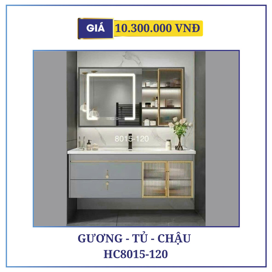 GƯƠNG TỦ CHẬU HC8015-120