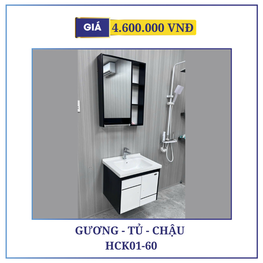 GƯƠNG TỦ CHẬU HCK01-60