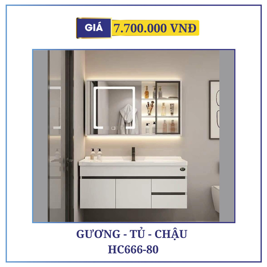 GƯƠNG TỦ CHẬU HC666-80