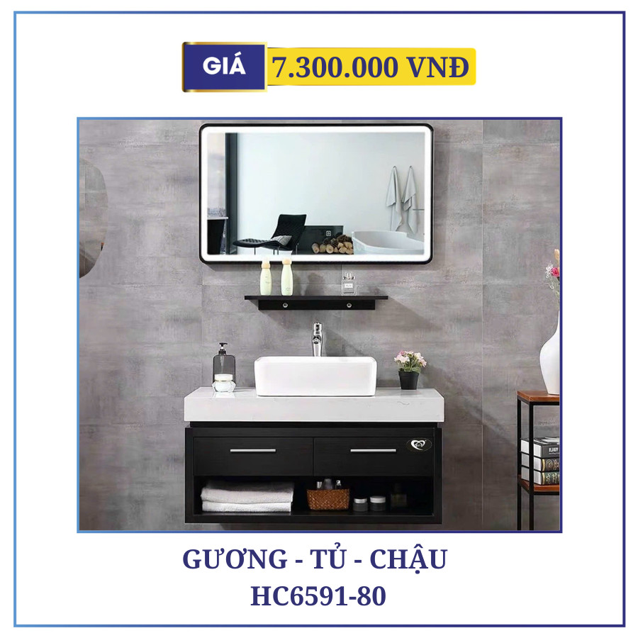 GƯƠNG TỦ CHẬU HC6591-80